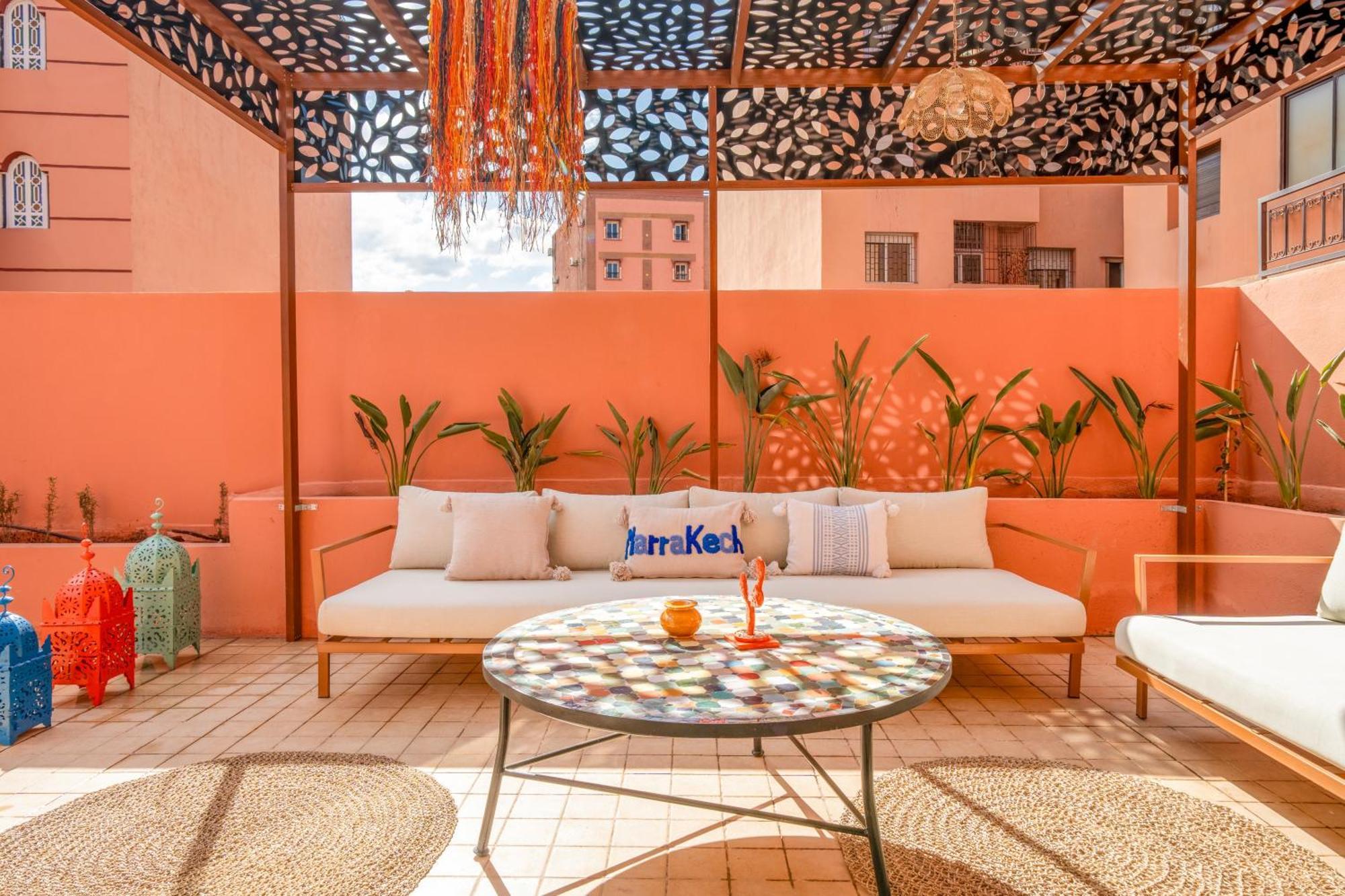 Lux & Comfort Sunny Terrace In Gueliz Apartment Marrakesh