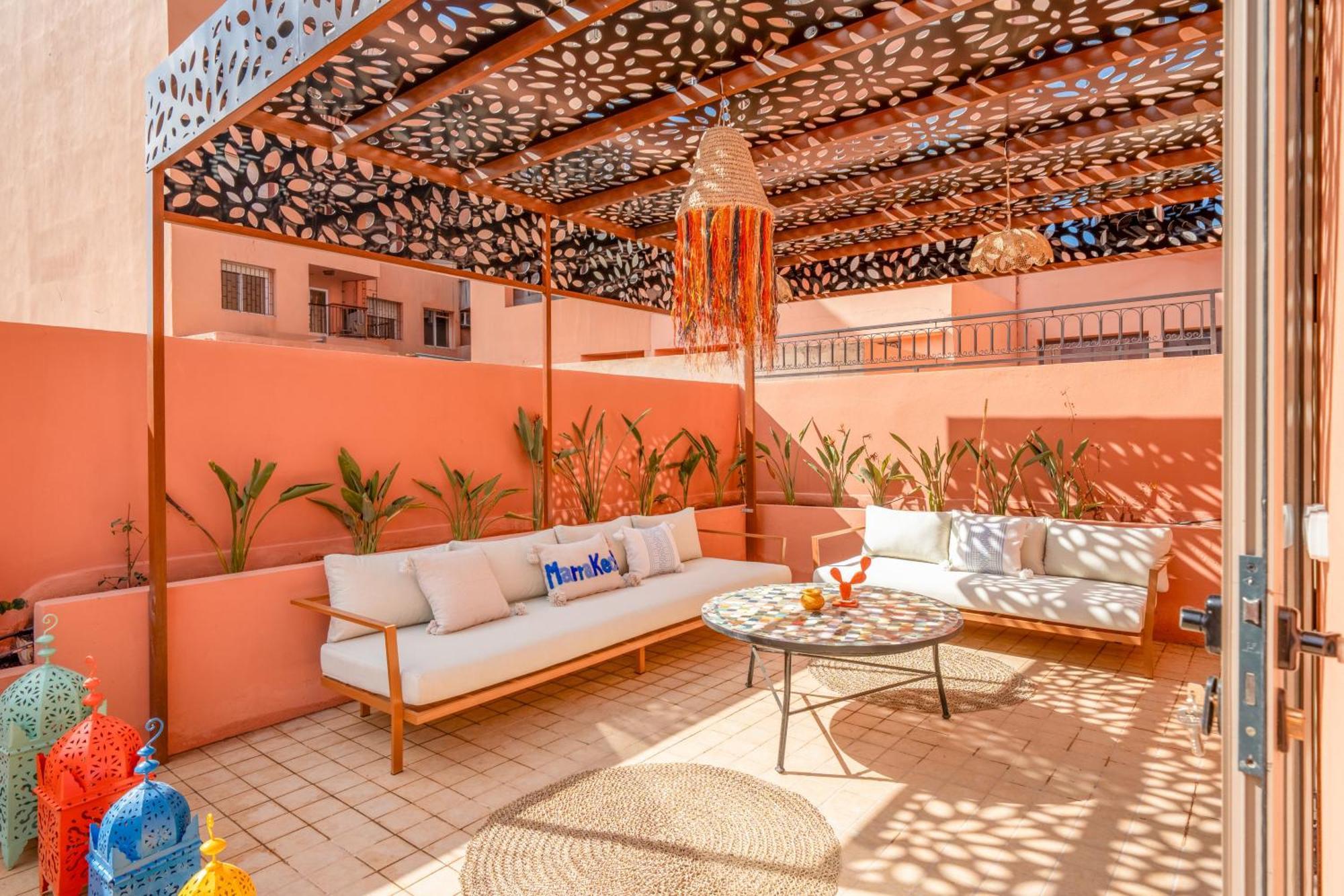 Apartment Lux & Comfort Sunny Terrace In Gueliz Marrakesh