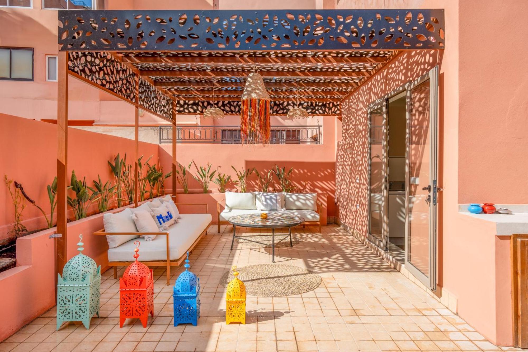 Apartment Lux & Comfort Sunny Terrace In Gueliz *