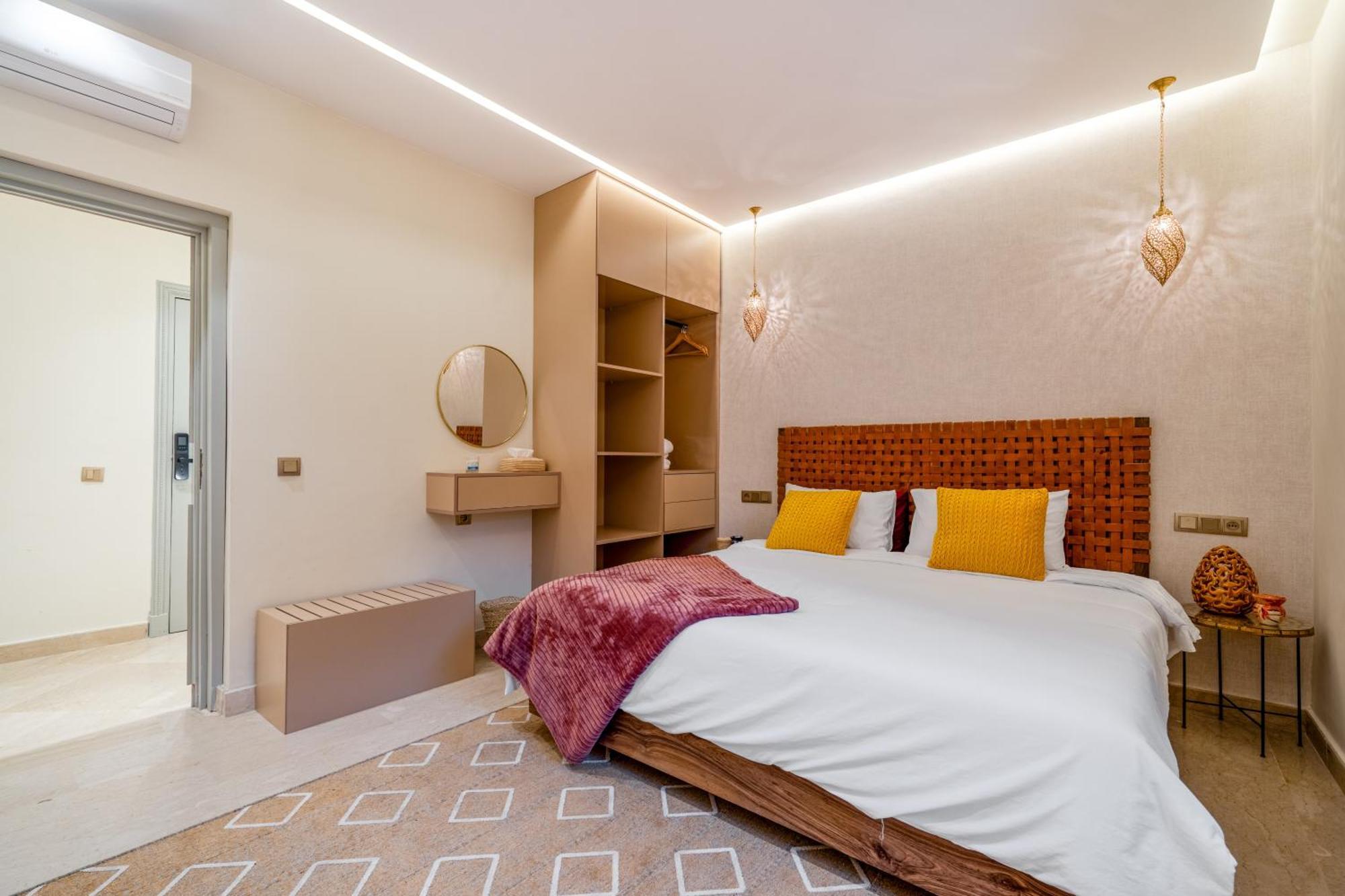 Lux & Comfort Sunny Terrace In Gueliz Appartement Marrakesh