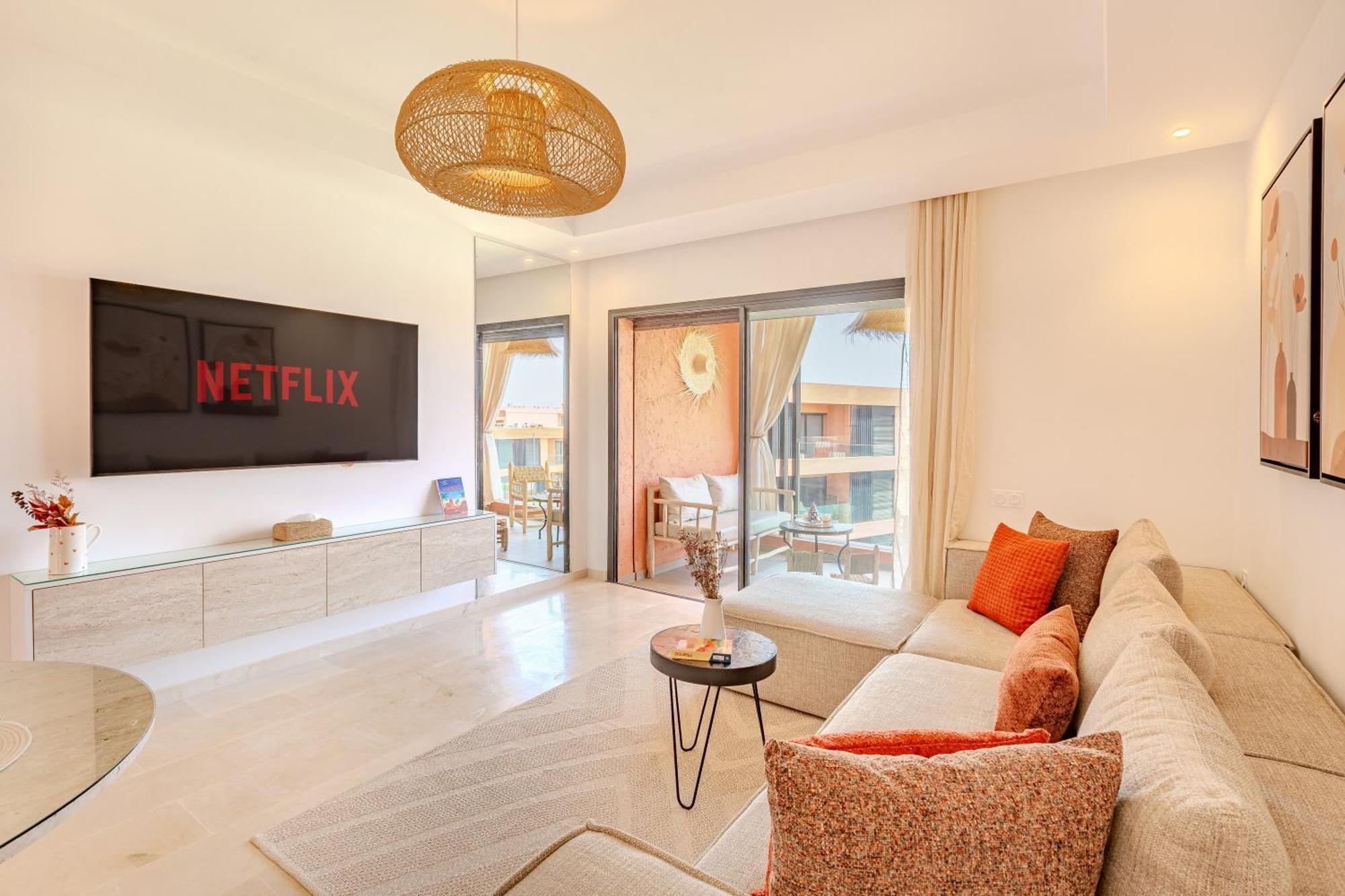 Apartamento Evasion A Noria - Vue Piscine Et Charme Local Marraquexe