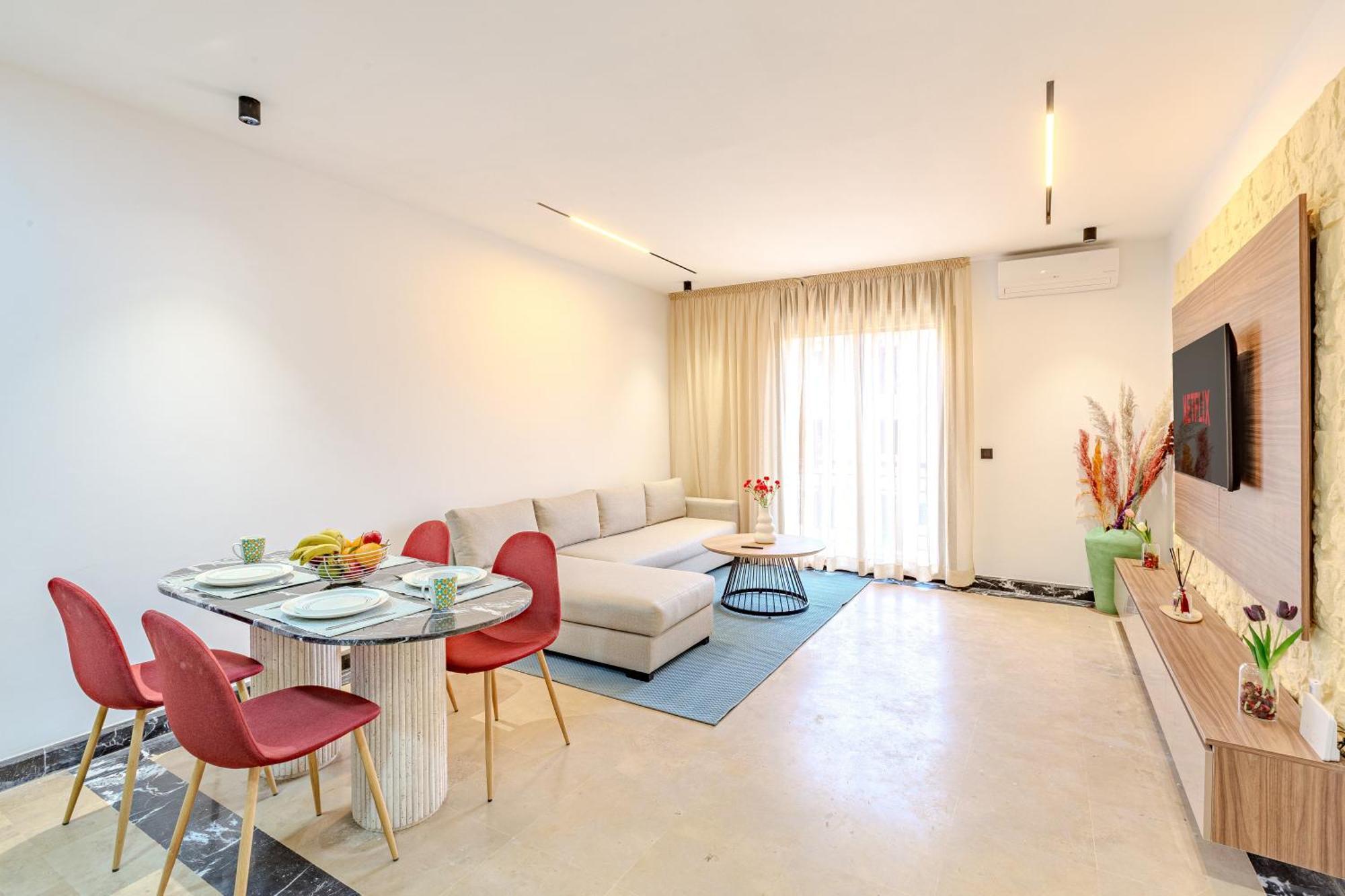 Friendly 1Br Apartment In Gueliz Apartment Marrakesh