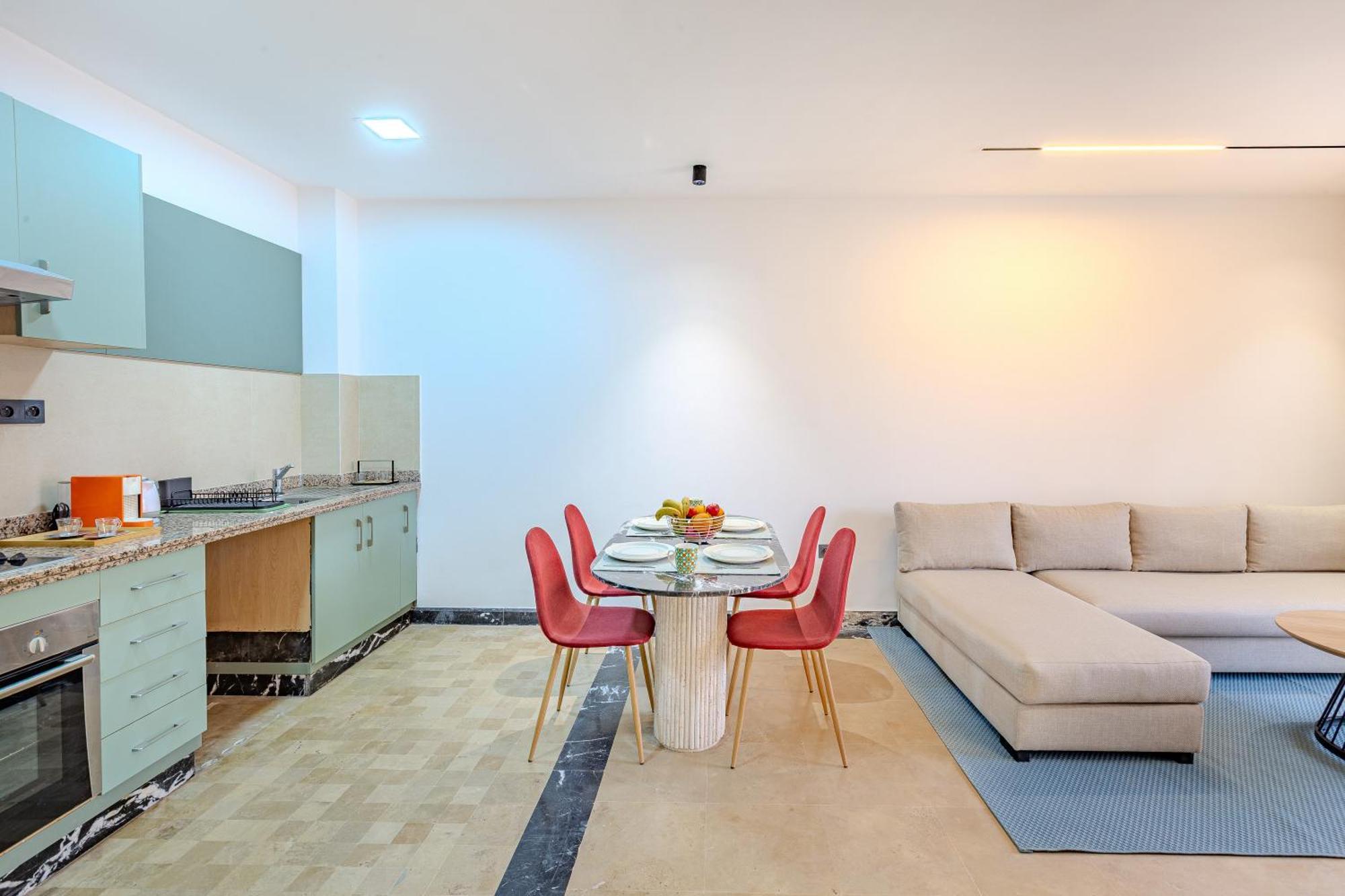 Apartment Friendly 1Br Apartment In Gueliz Marrakesh