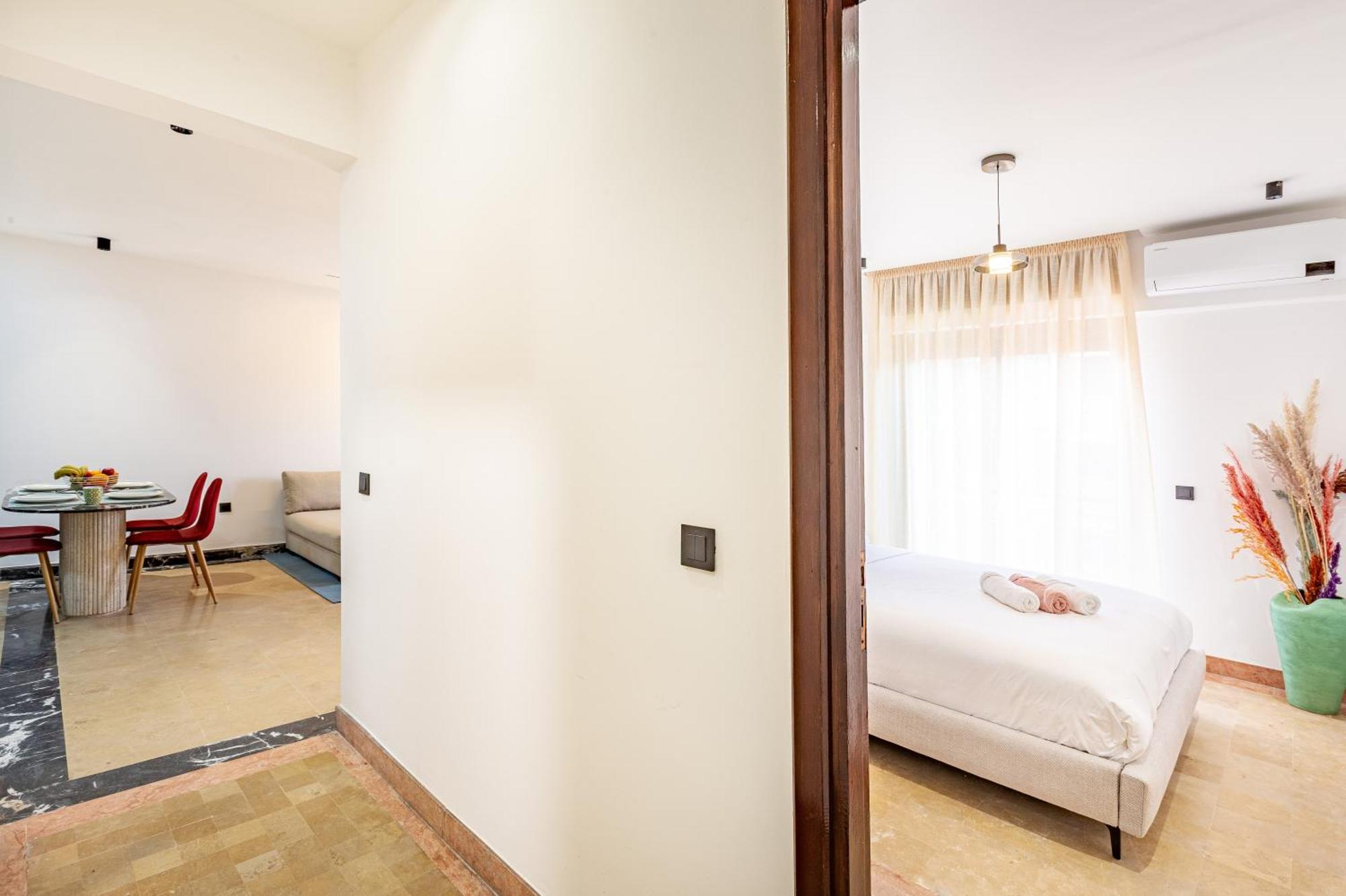 Friendly 1Br Apartment In Gueliz Apartment Marrakesh