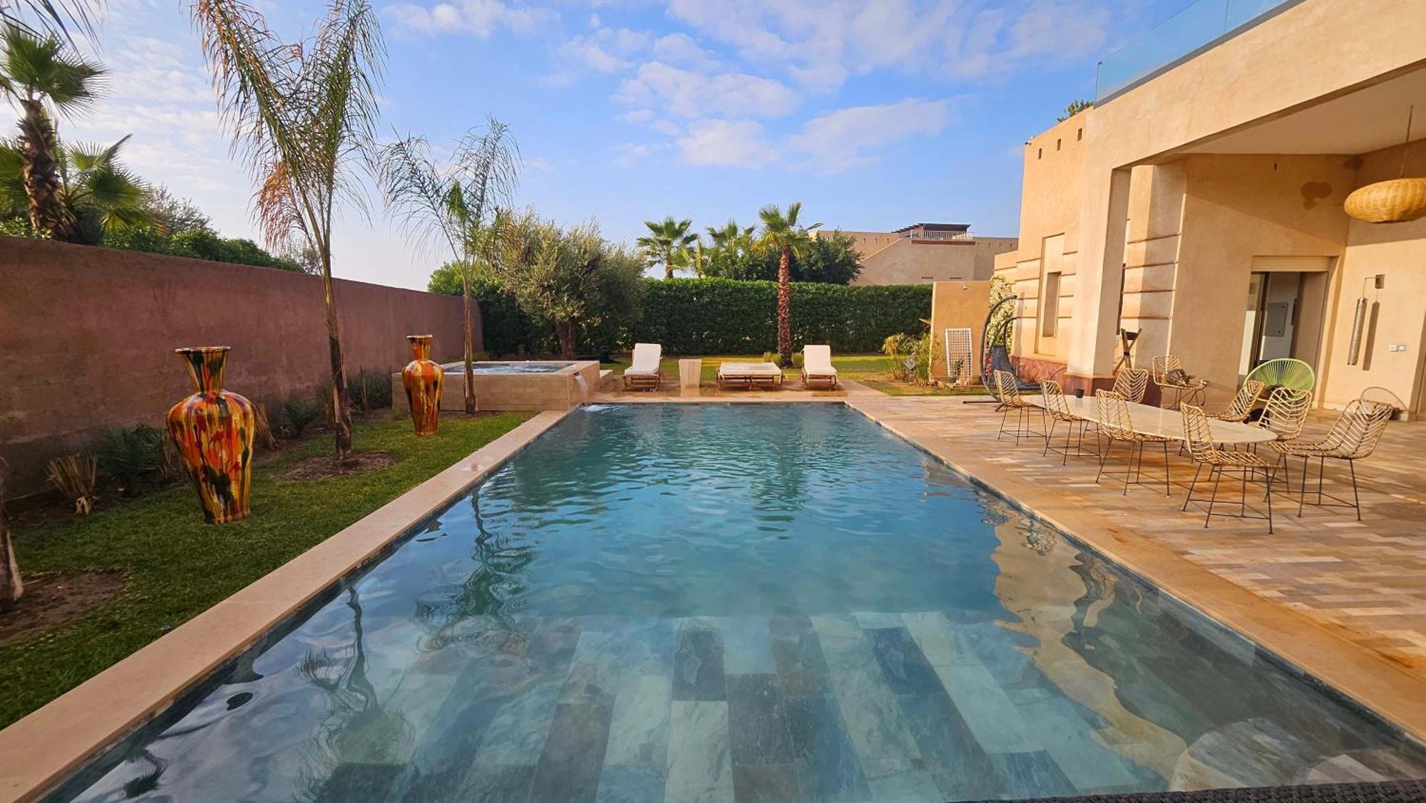 Luxueuse Contemporaine Kimanu A 20 Min De Marrakech Villa *