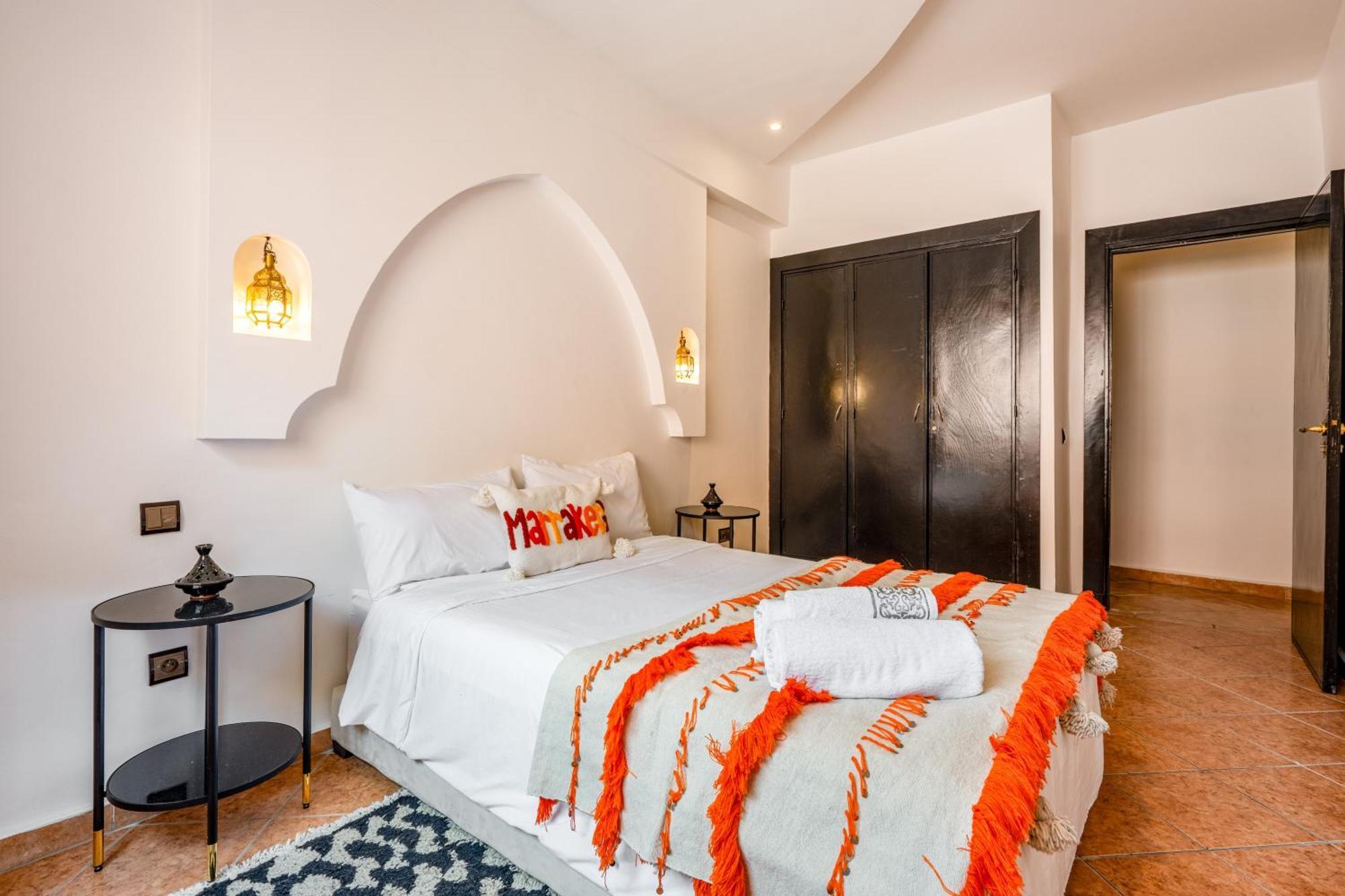 Apartment Perle Au Coeur De Gueliz Avec Piscine Et 100m2