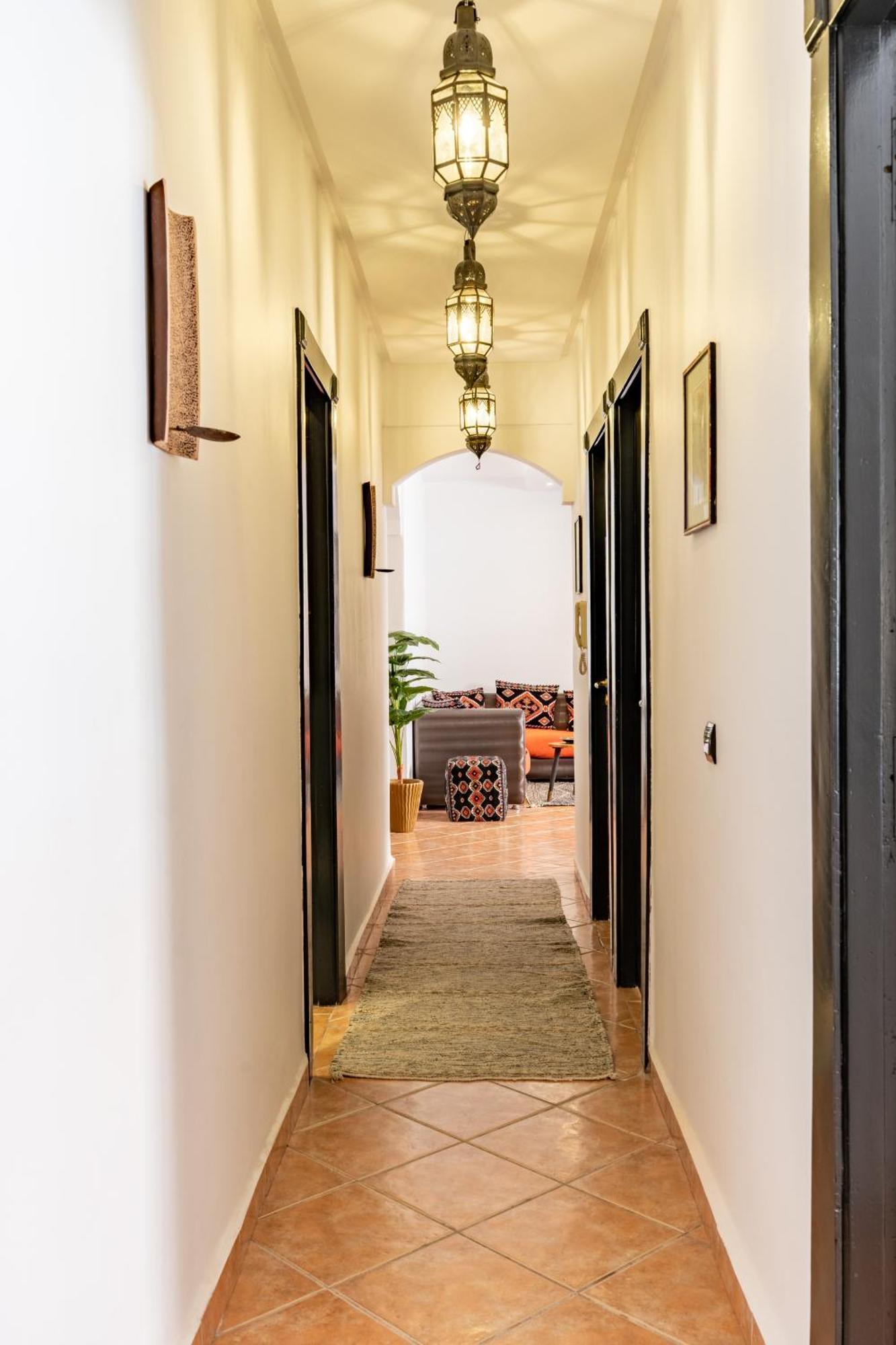 Apartment Perle Au Coeur De Gueliz Avec Piscine Et 100m2 Marrakesh