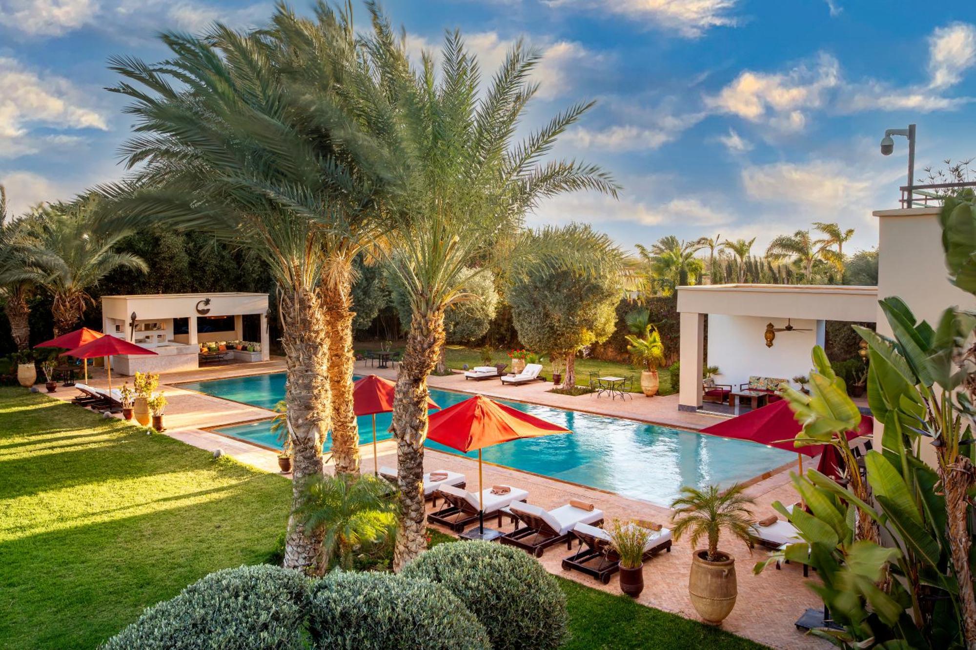 Tal Marrakech Sejour Vip Avec Piscine, Restaurant Et Services Premium Villa *
