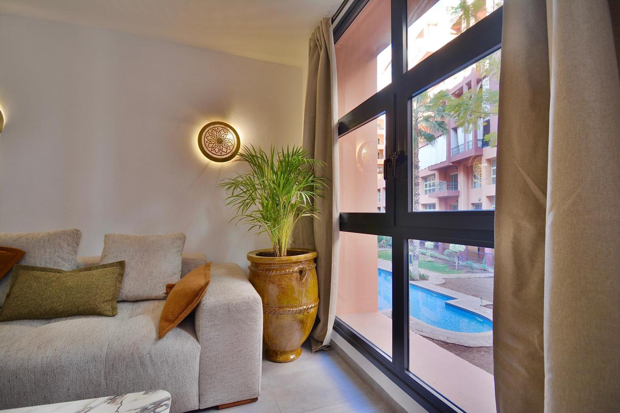 M17-le Duplex-balcon-piscine-majorelle Apartamento Marraquexe
