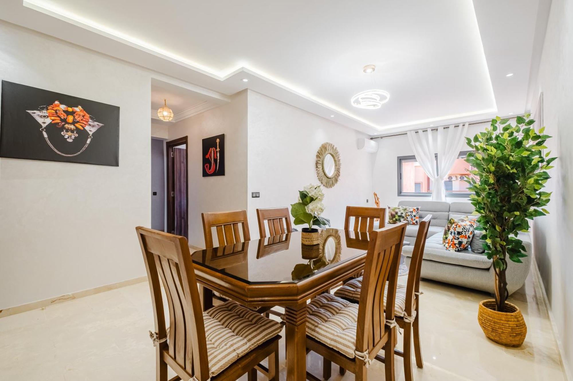 Apartment Charming Near M Avenue Pool, Parking Marrakesh