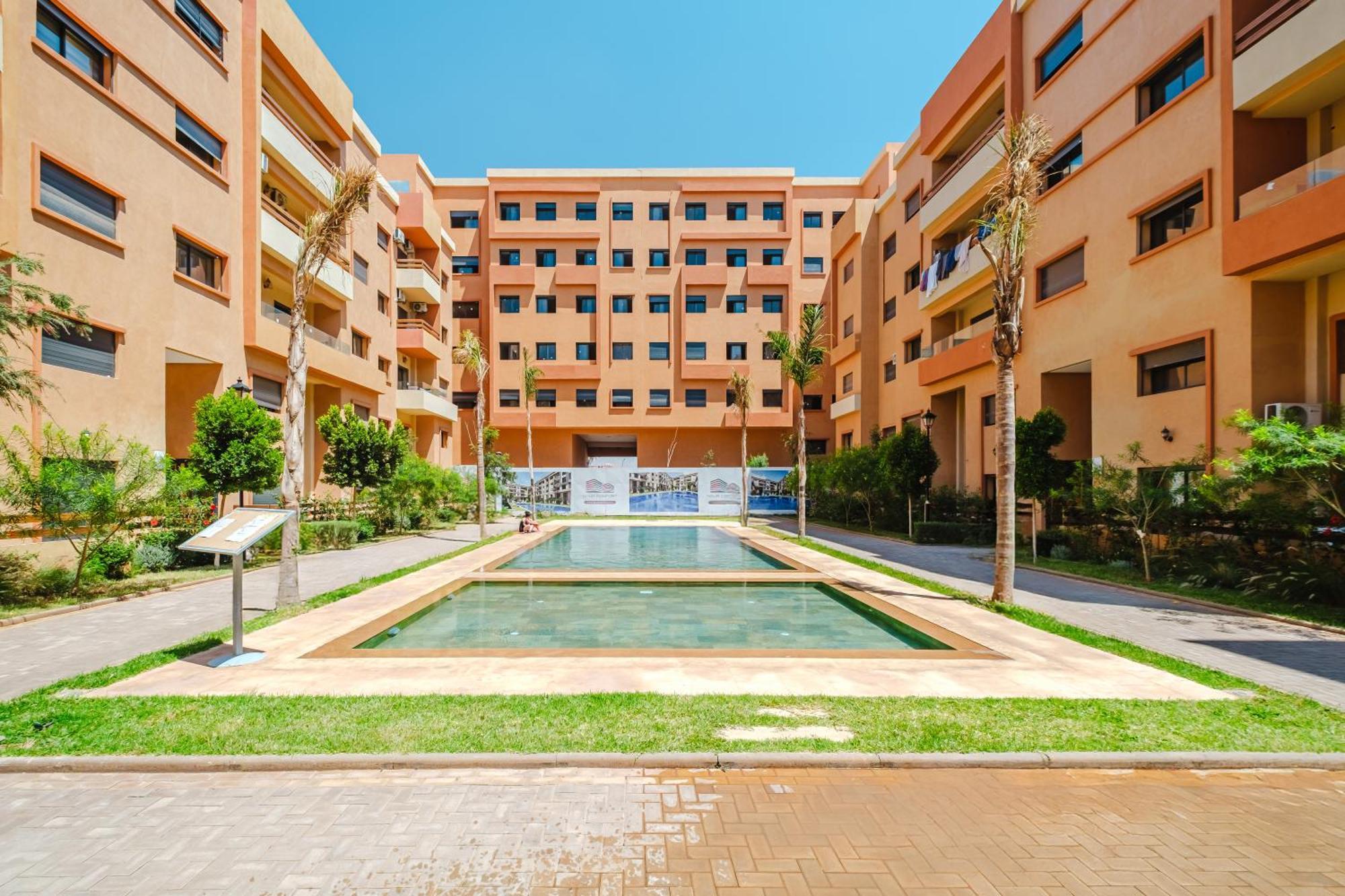 Charming Near M Avenue Pool, Parking * Marrakesh