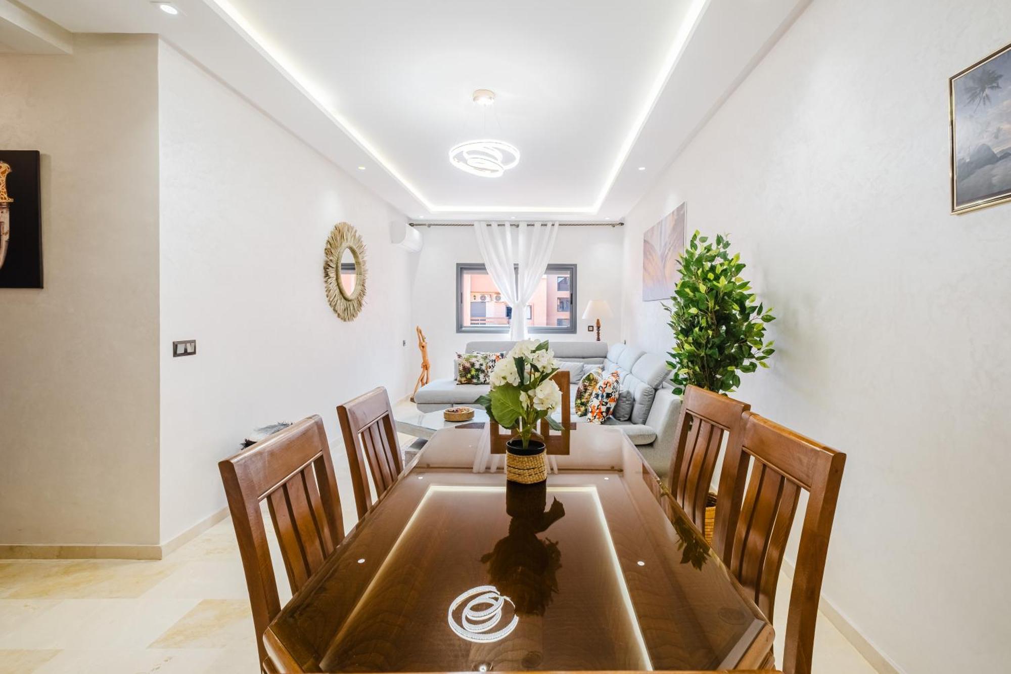 Apartment Charming Near M Avenue Pool, Parking Marrakesh