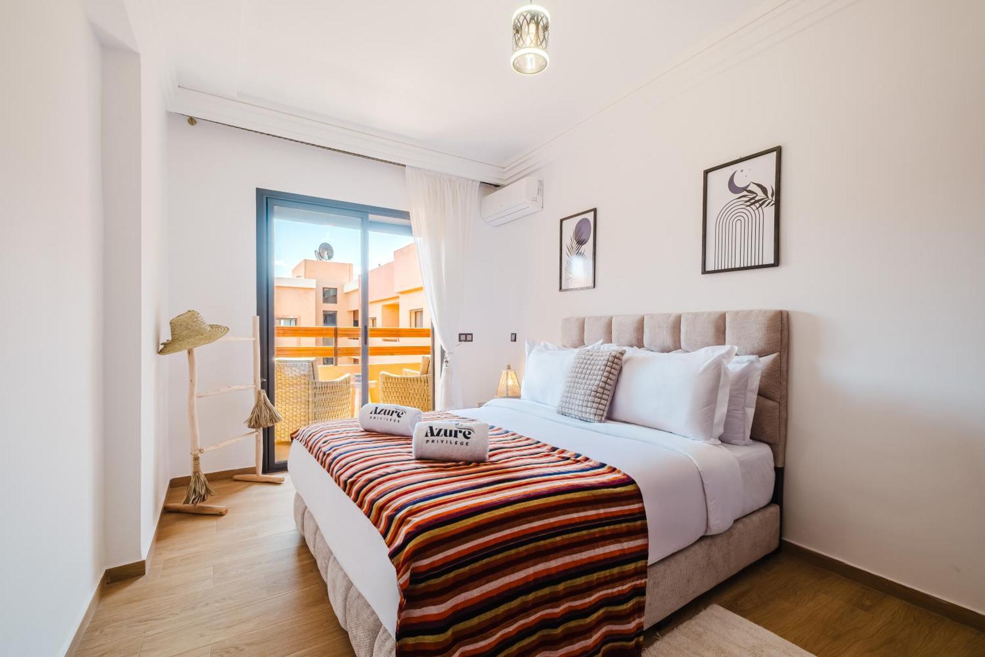 Charming Near M Avenue Pool, Parking Marrakesh