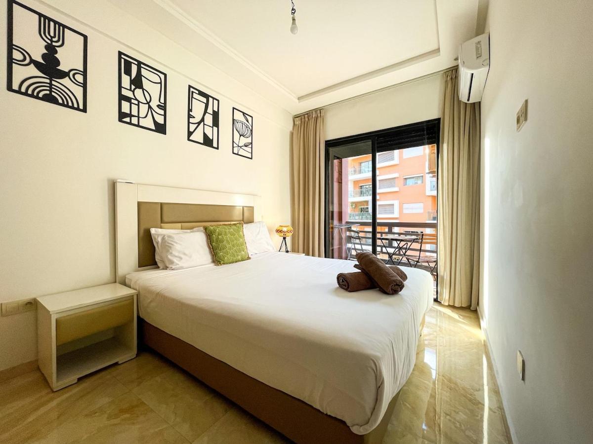 Luxury Aprt 2-bedrooms-pool Hivernage Centre-free Parking Marrakesh