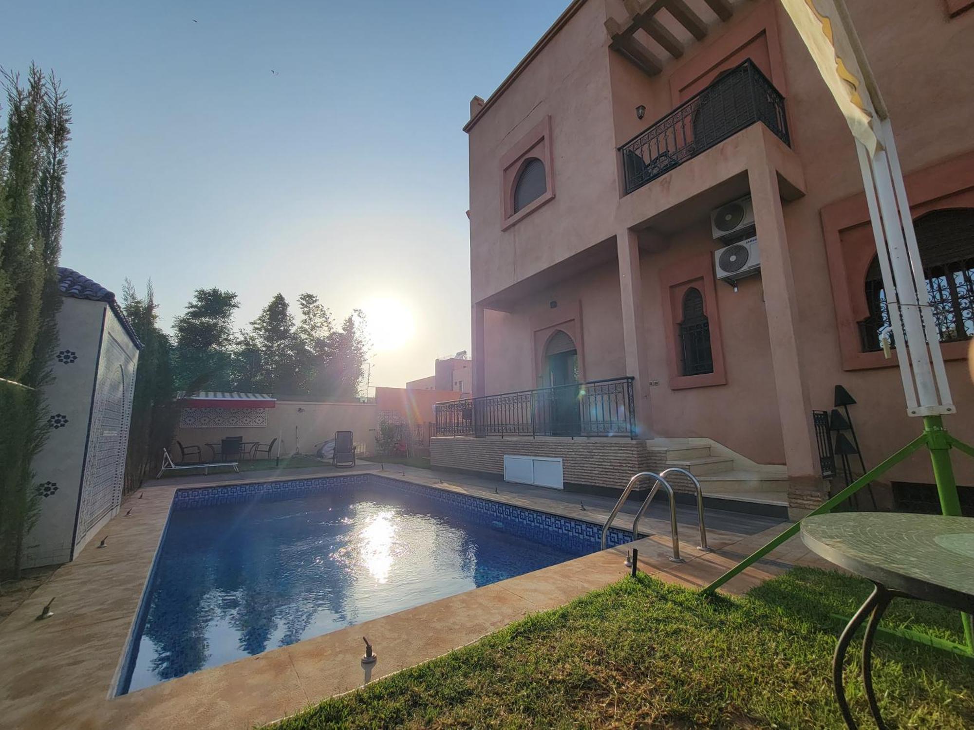 Villa Marrakech Rimass - 7 Chambres Dont 6 Suites Luxe, Piscine Privee & Jardins * Marrakesh