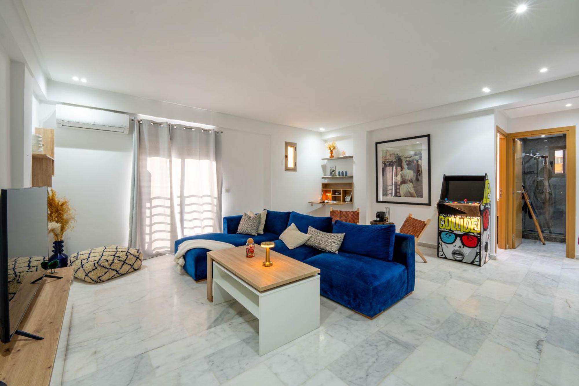 Apartment New ! Unique Equipped Flat In The Heart Of Marrakech Marrakesh
