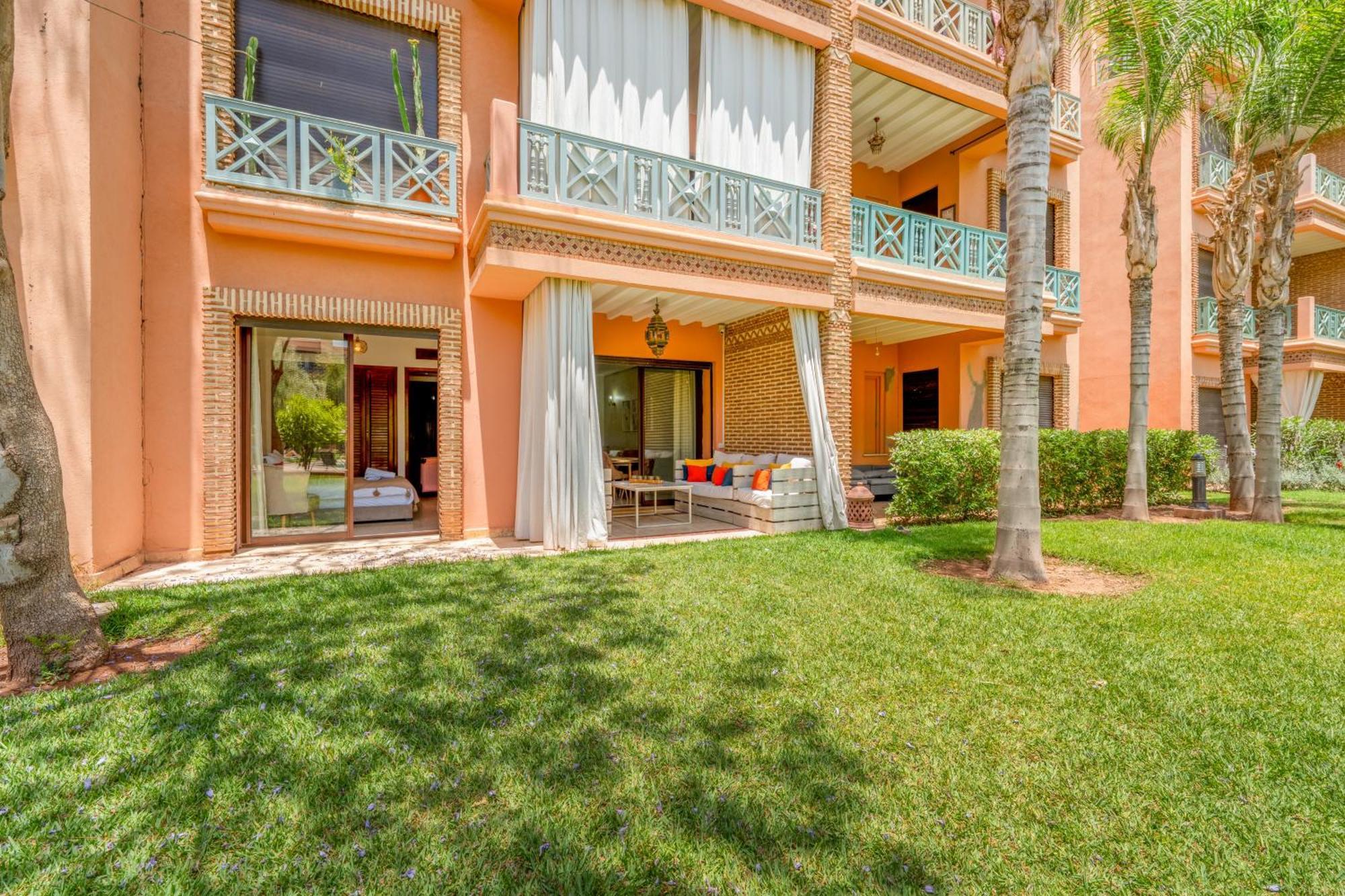 Apartment Chill On The Oasis Poolside Luxury Marrakesh