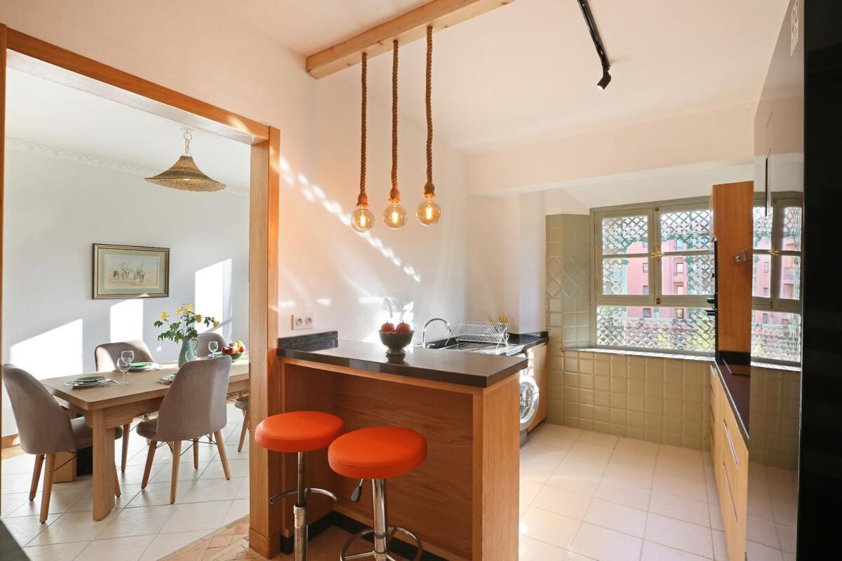 Spacious 3br Apartment-pool&ac- Heart Of Marrakech- Hivernage Appartement Marrakesh
