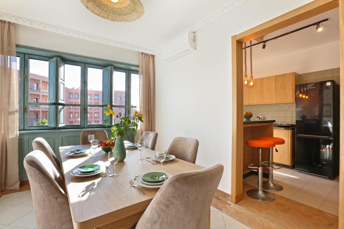 Spacious 3br Apartment-pool&ac- Heart Of Marrakech- Hivernage *