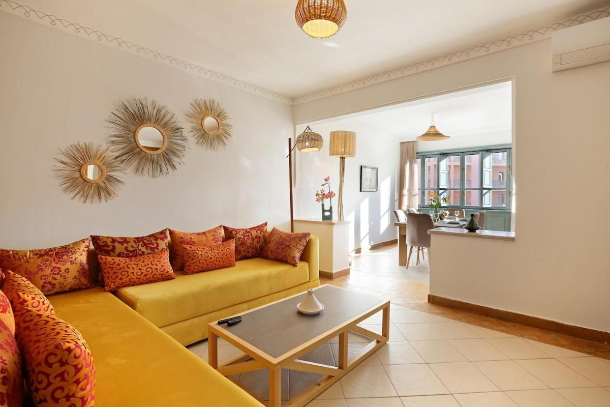 Spacious 3br Apartment-pool&ac- Heart Of Marrakech- Hivernage Appartement