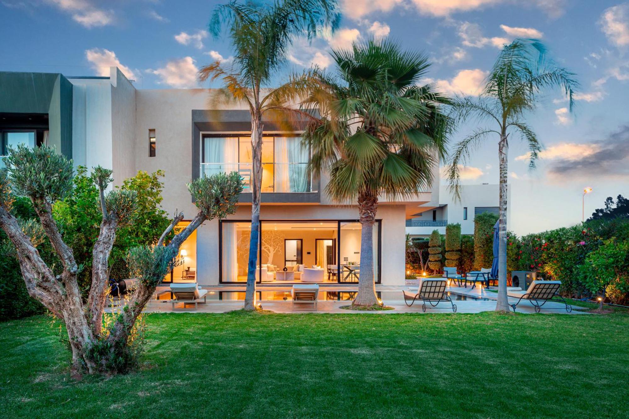 Argana Moderne Et Luxueuse Piscine Chauffee Villa *