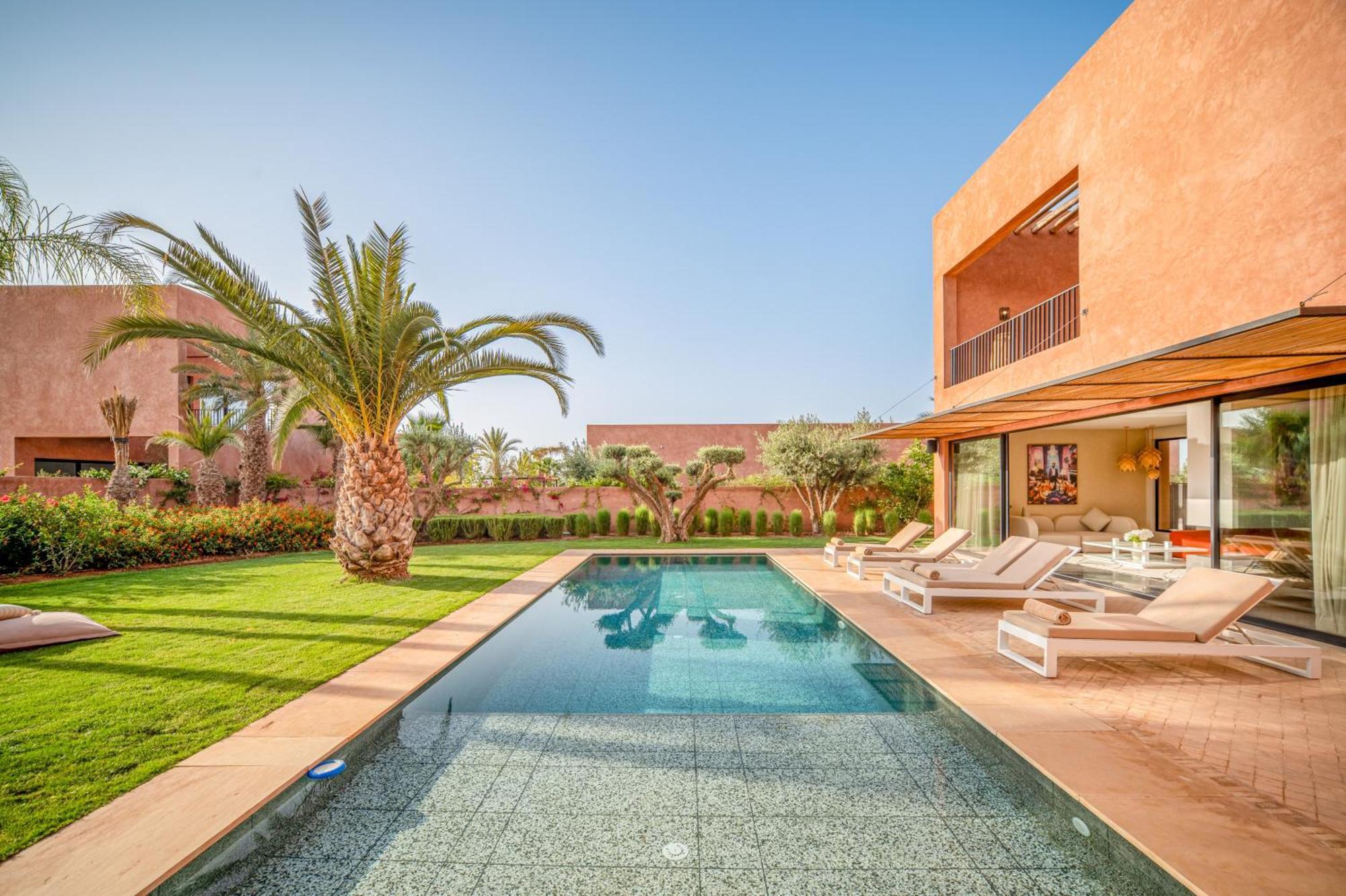 Villa Sublime Neuve Marrakech - Piscine Chauffee