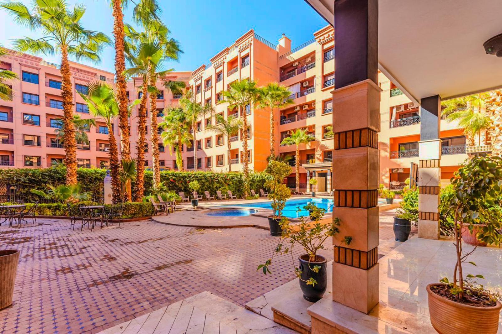 Apartamento Localisation, Neuf, Piscine Et Vue Balcon Marraquexe