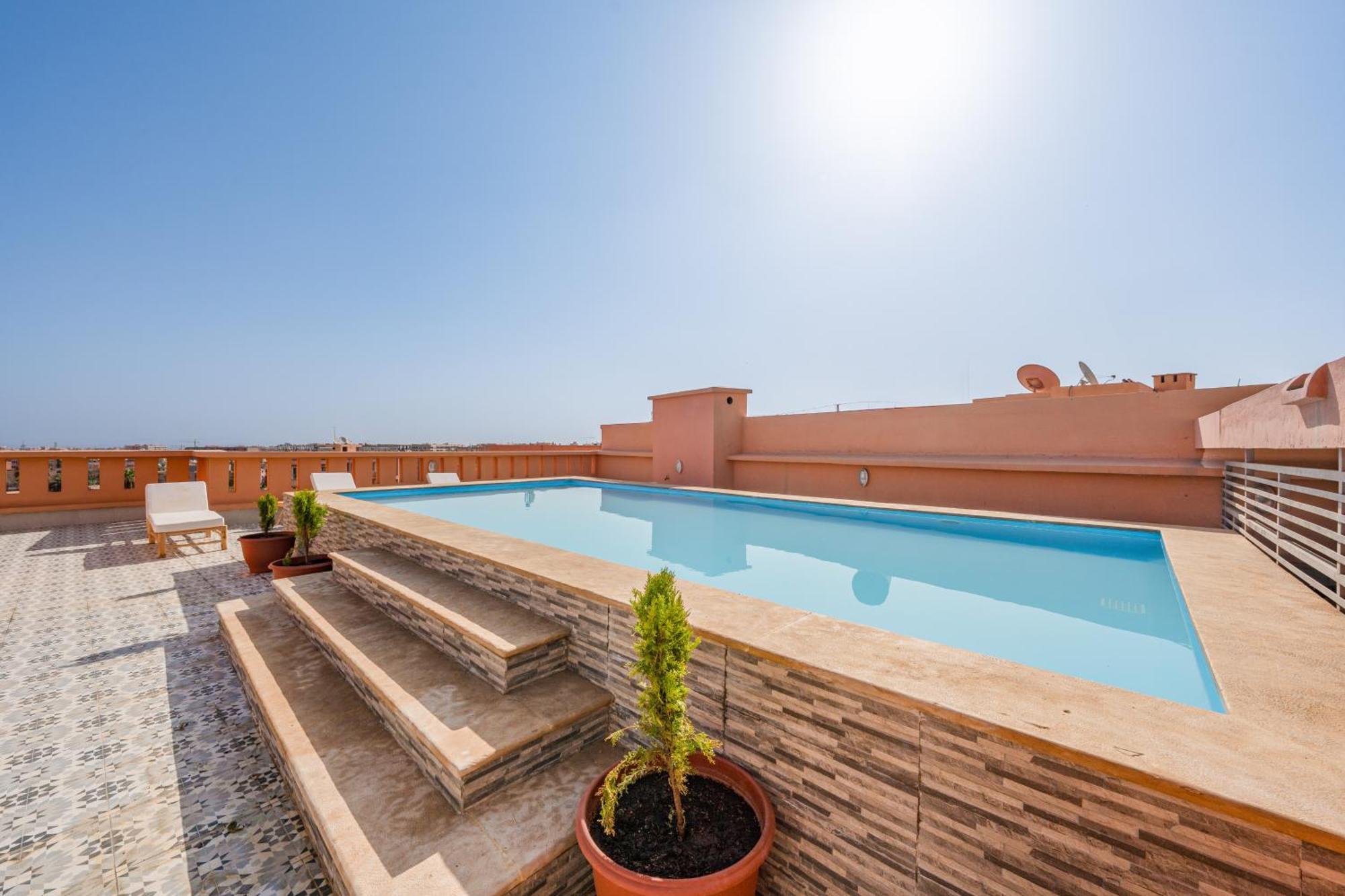 Piscine Chauffee - Sauna - Hammam - Coeur De Gueliz Apartamento *