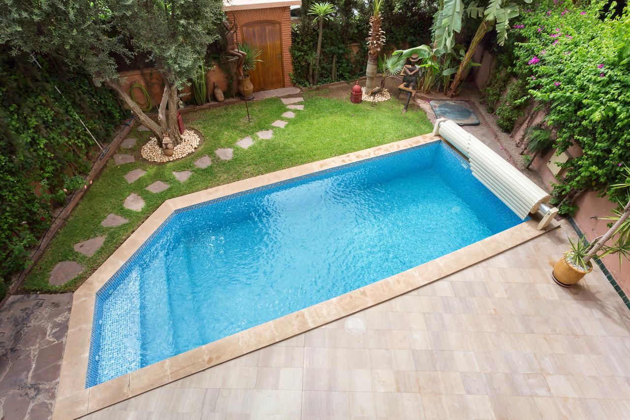 Apartment The Sapphire Apartment: Hivernage Quarter Retreat With Pool & Hot Tub