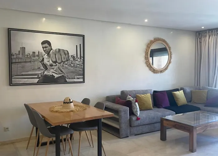 Apt Standing 80M2, 2 Chambres, Terrasse, Piscine