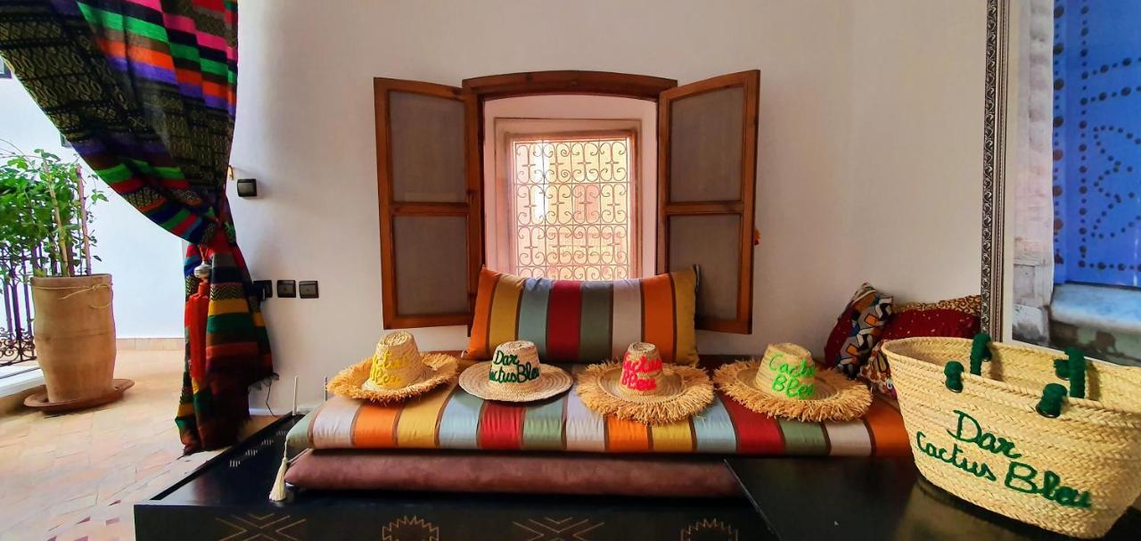 Riad Dar-Cactus-Bleu, Un Ecrin Dans La Medina * Marrakesh