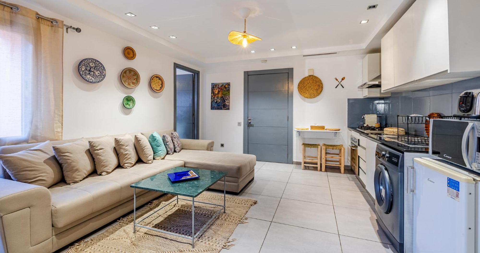 Lovely 2-bedroom With Ac-netflix-nespreso * Marraquexe