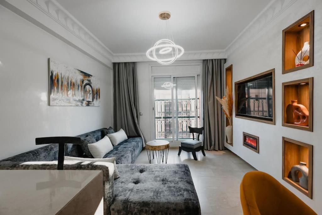 Apartment Gueliz Luxury With Pool Self Check In 24 7 Security
