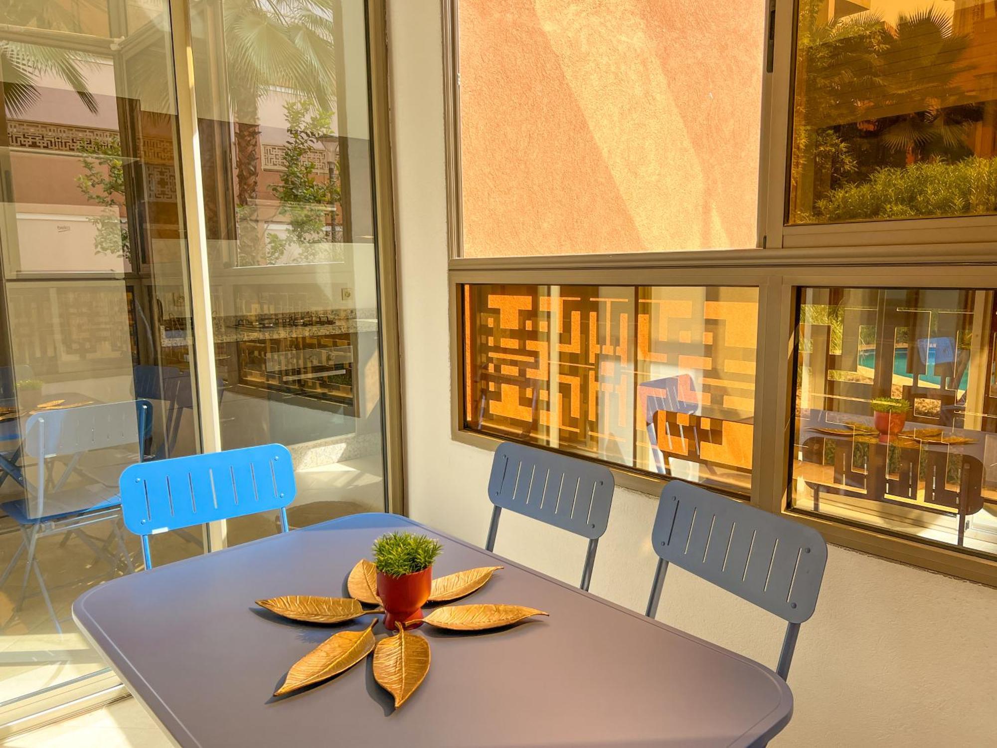 Modern Flat With Double Patio Right Next To Marrakech Center Apartamento *