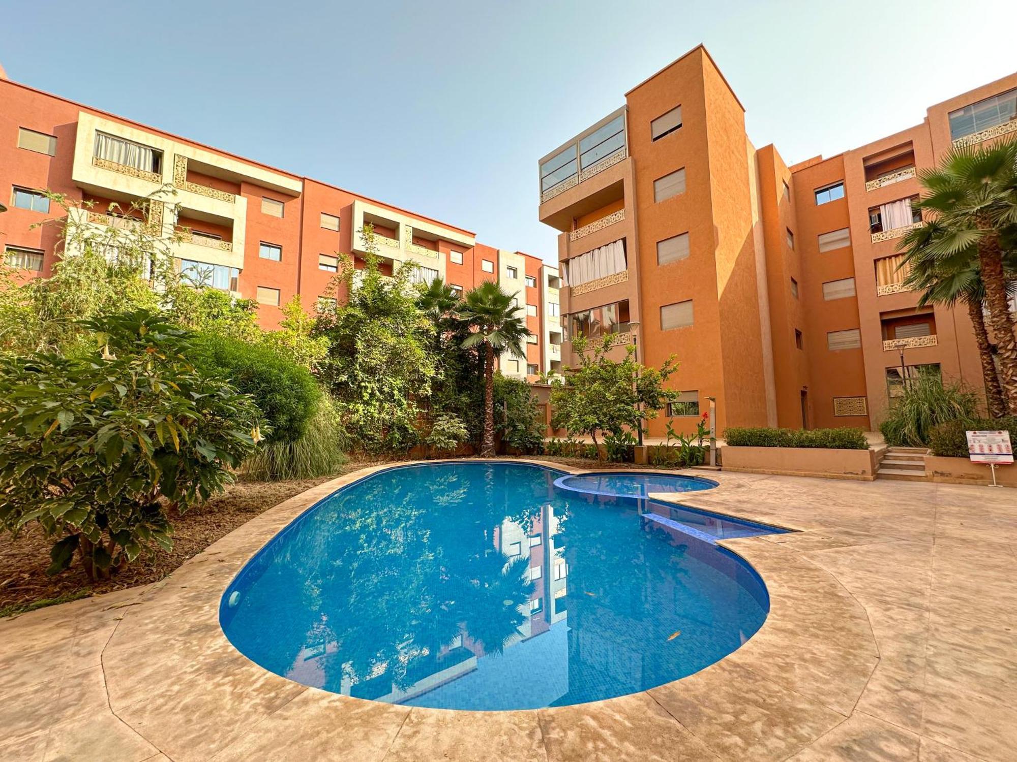 Modern Flat With Double Patio Right Next To Marrakech Center Apartamento *