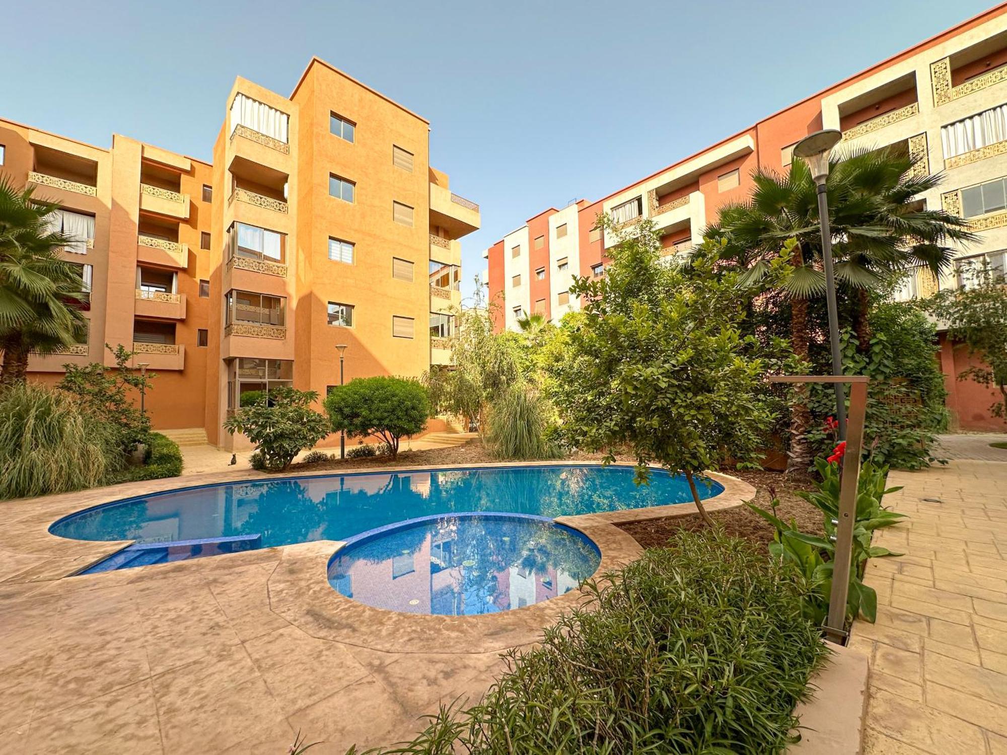 Apartamento Modern Flat With Double Patio Right Next To Marrakech Center Marrakesh