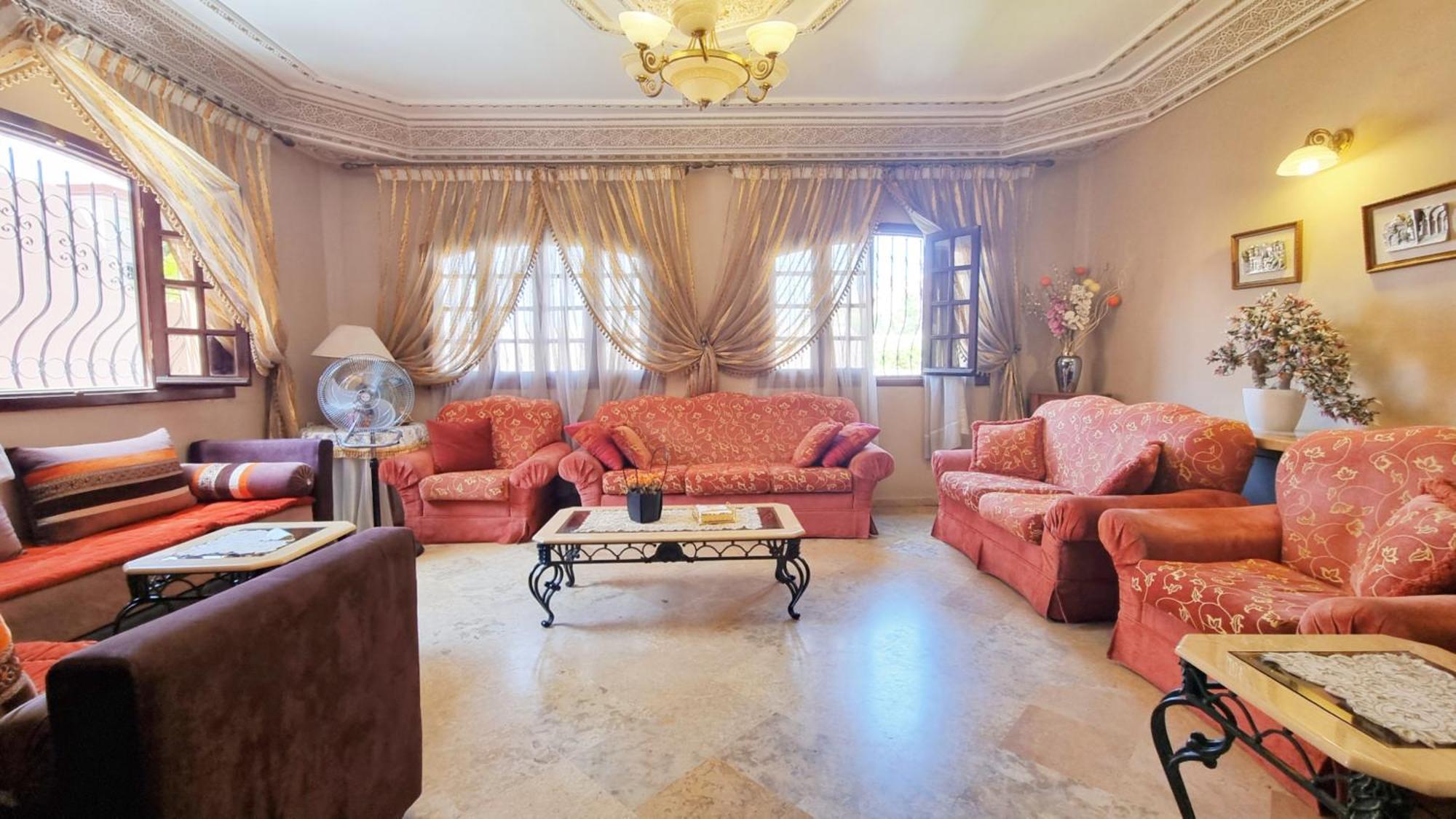 Oranger Family House Center, Private Large House, Terasse Garden View, Free Parking Apartment Marrakesh