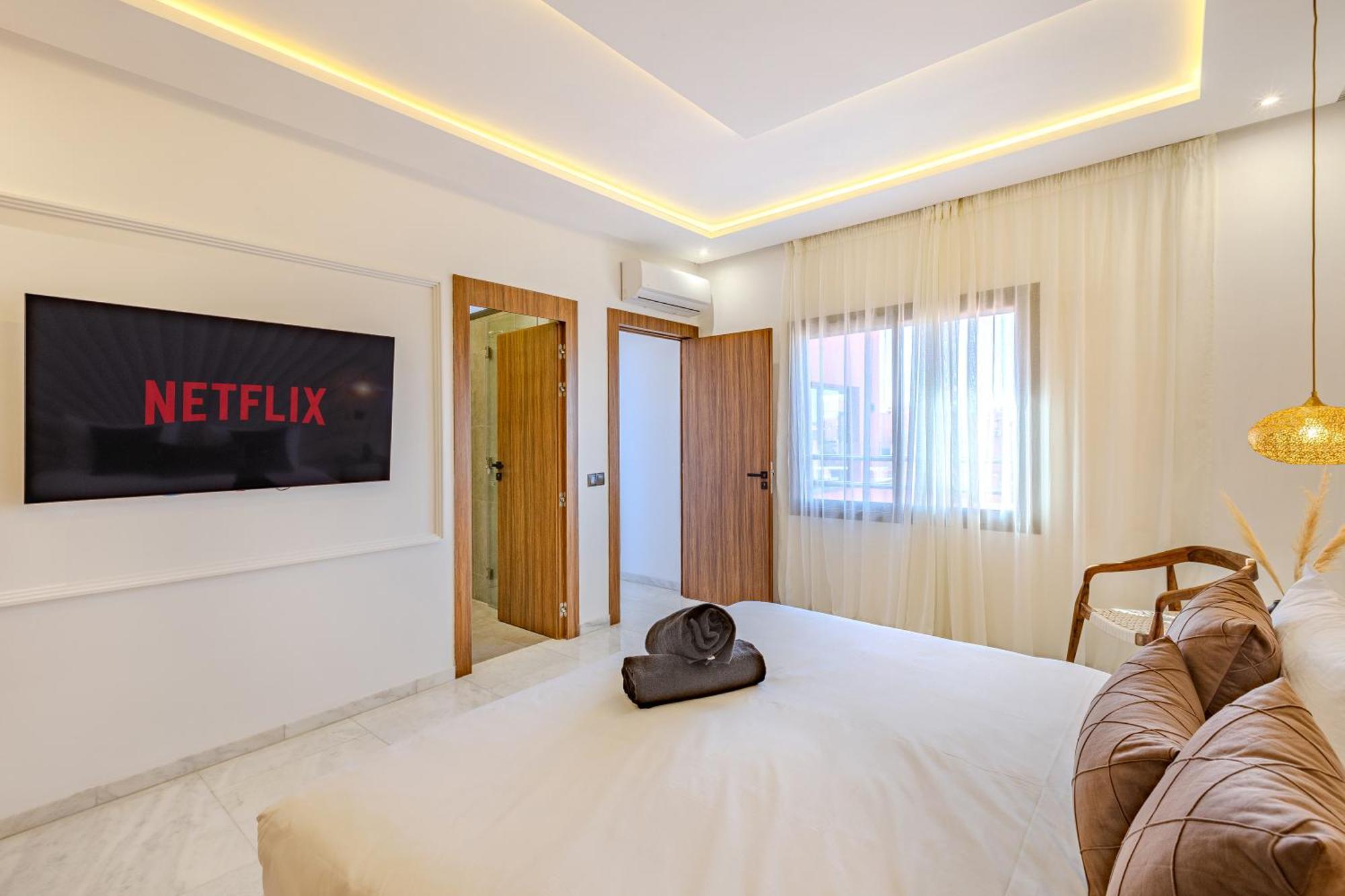 Exclusive Penthouse Gueliz Rooftop, Jacuzzi & Pool * Marrakesh