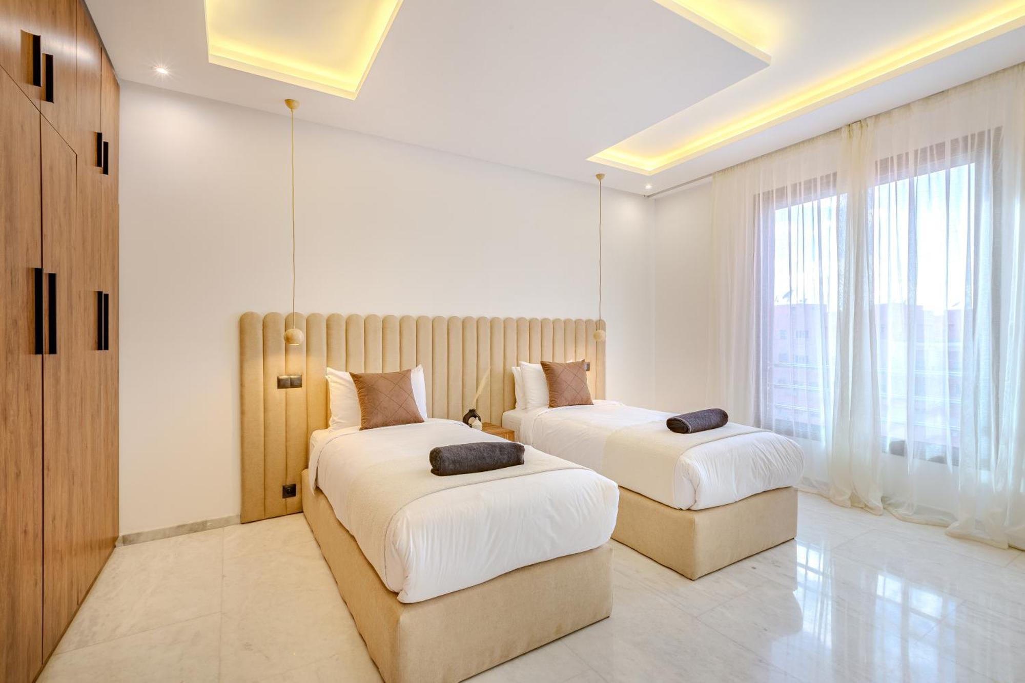 Exclusive Penthouse Gueliz Rooftop, Jacuzzi & Pool