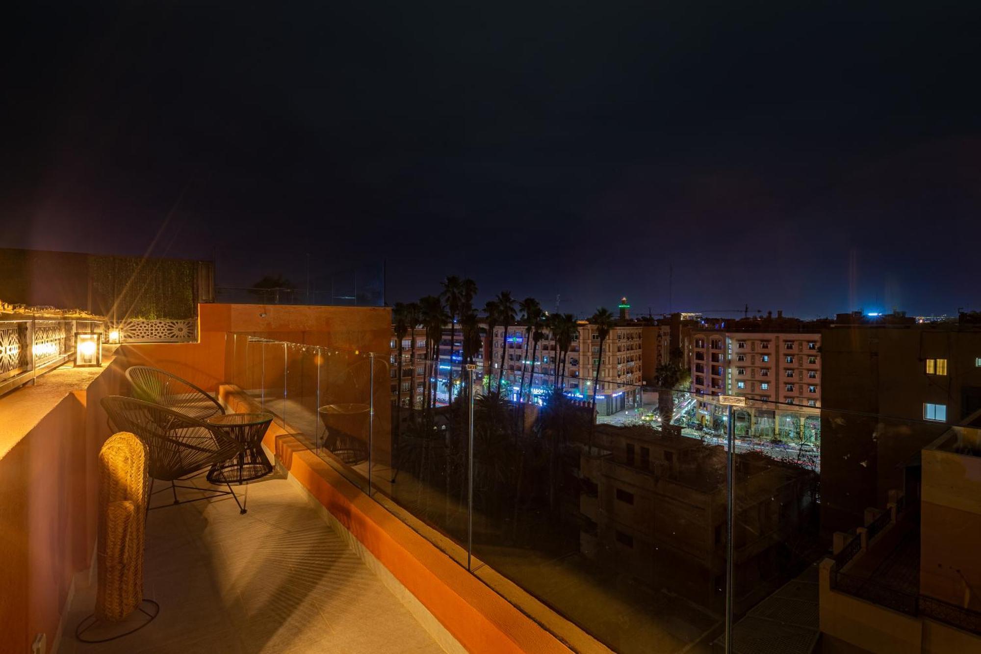 Exclusive Penthouse Gueliz Rooftop, Jacuzzi & Pool