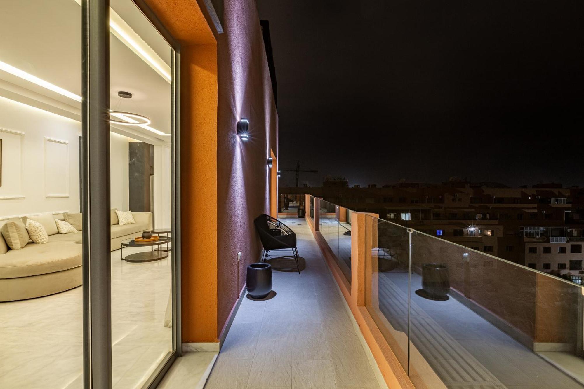 Exclusive Penthouse Gueliz Rooftop, Jacuzzi & Pool *