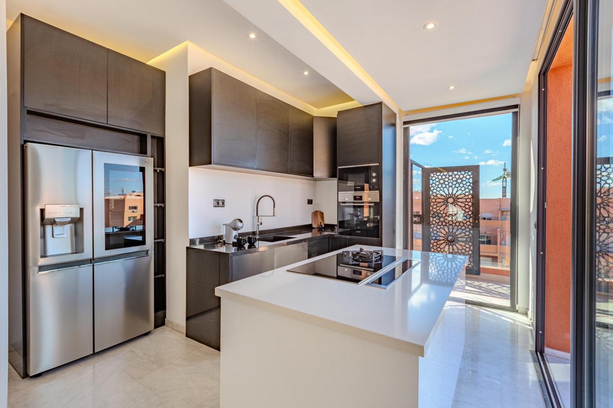Exclusive Penthouse Gueliz Rooftop, Jacuzzi & Pool * Marrakesh