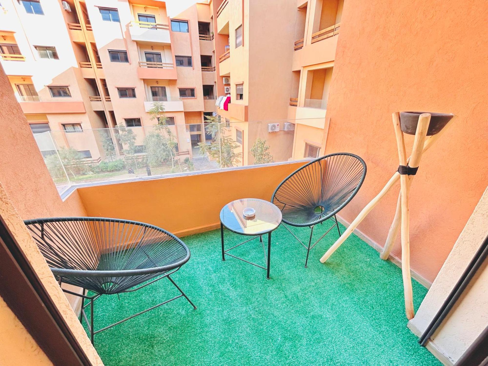 Pretty With A Pool In Gueliz , Parking *