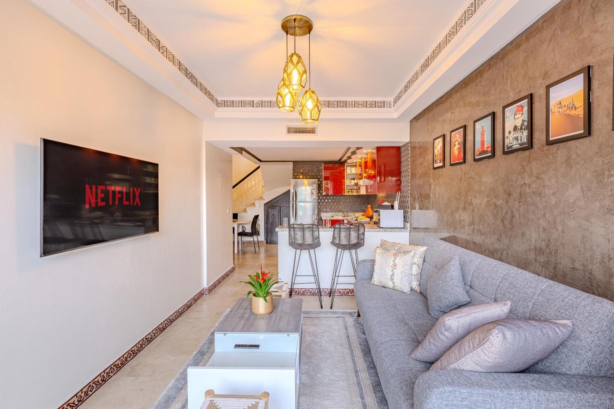 Magnifique Duplex Avec Piscine Privee Marrakesh