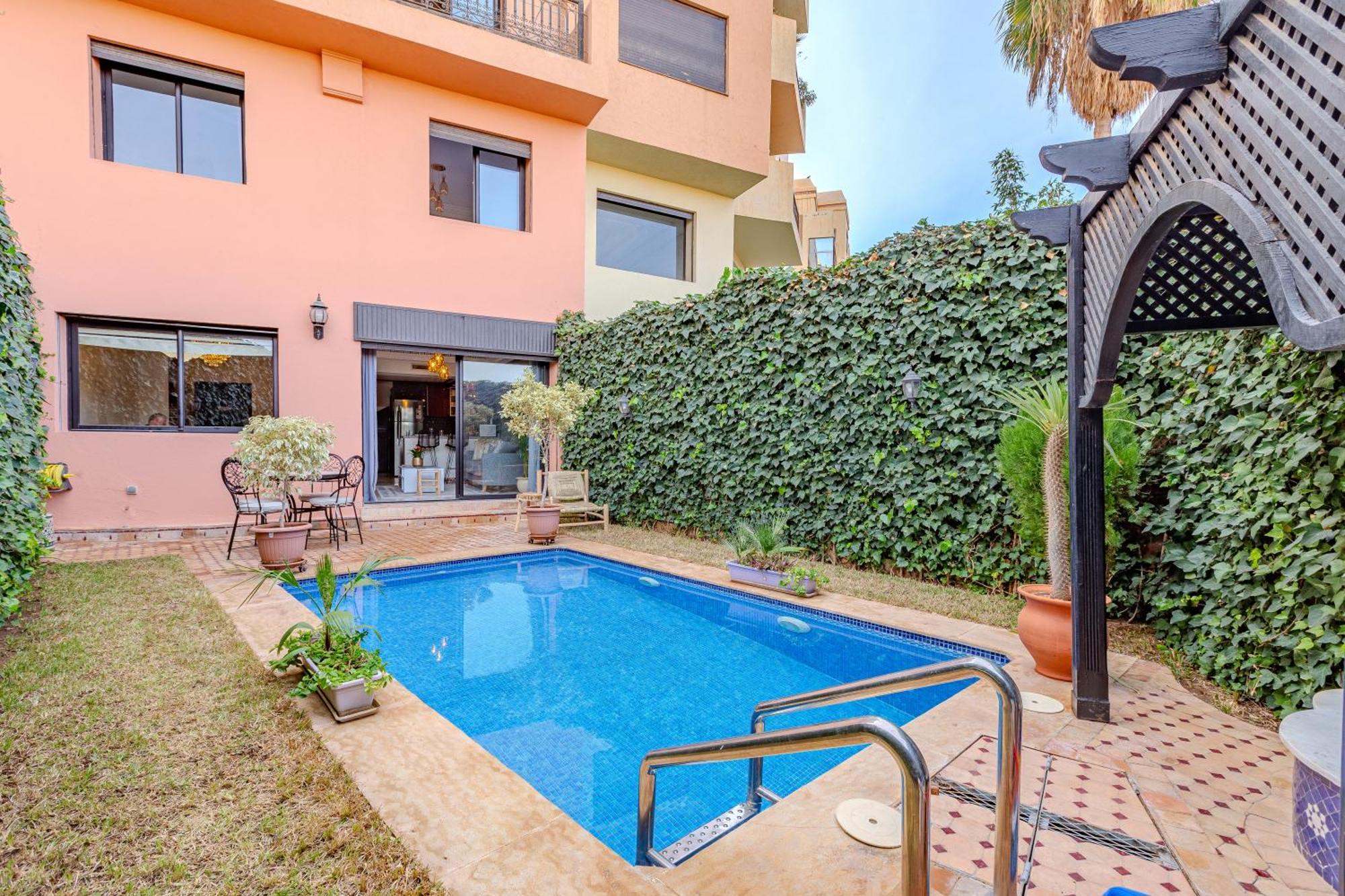 Magnifique Duplex Avec Piscine Privee Marrakesh