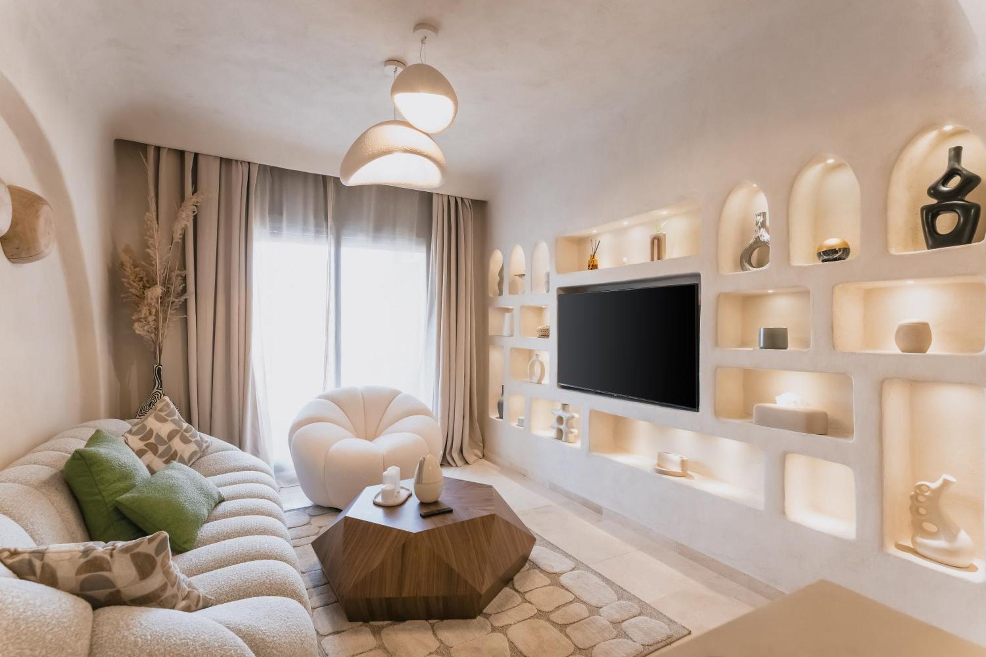 Apartment Chic With Pool And Gym In Gueliz *