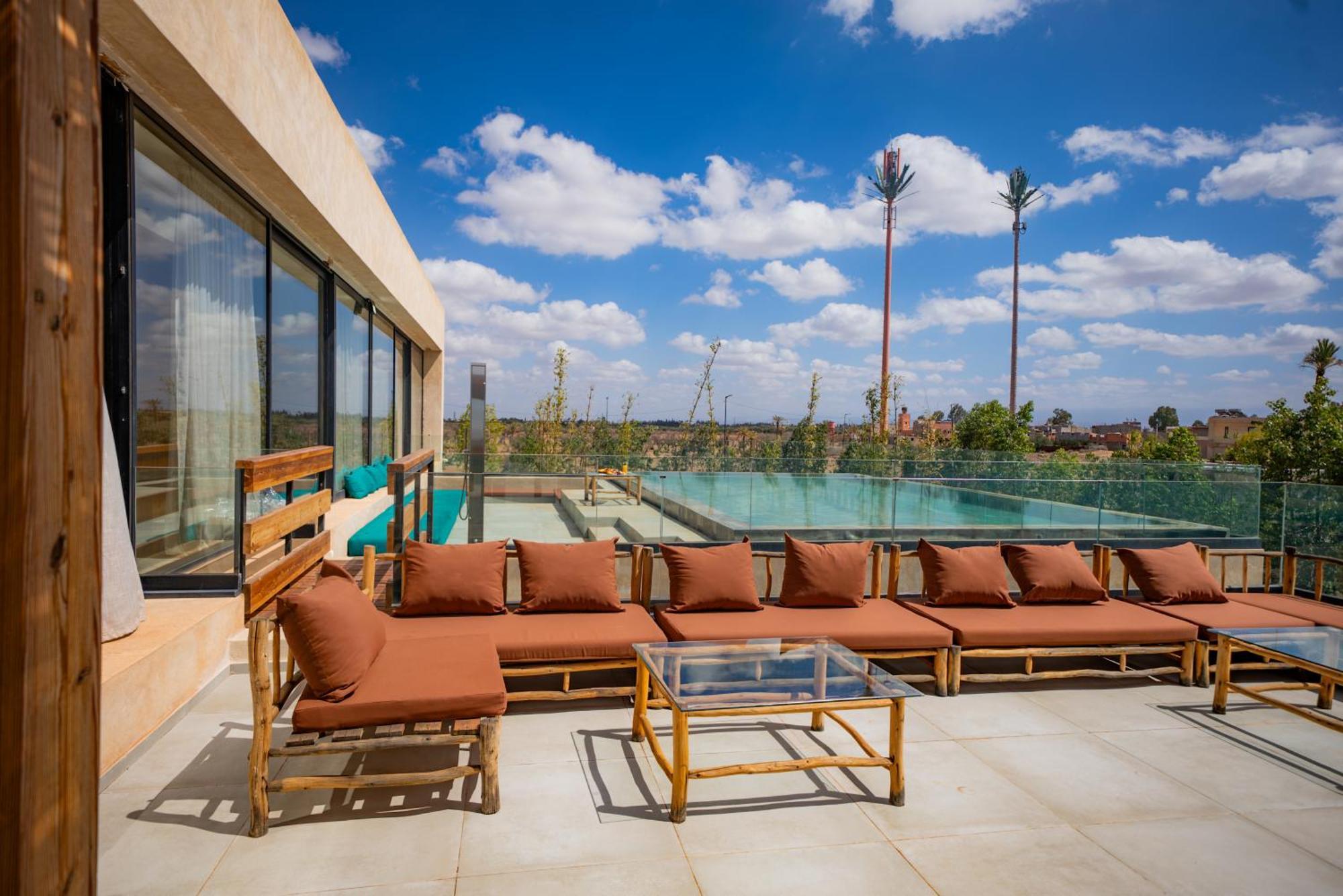 Panda 2 Pool, Jacuzzi & Cinema * Marrakesh