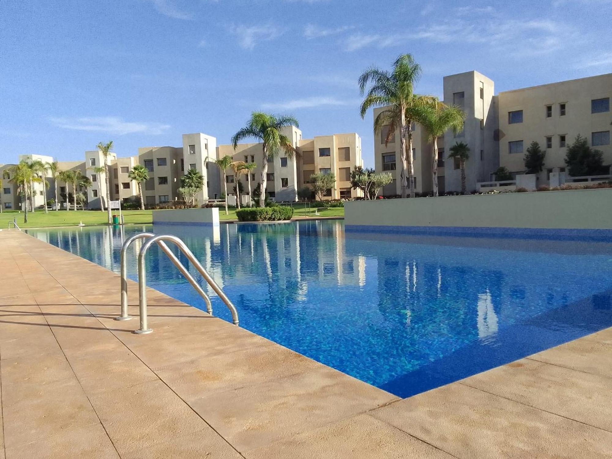 Cosy Flat 2 Bedrooms With Pool And Garden Appartement Marrakesh