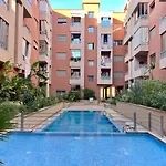 Bel Appartement A Marrakech En Residence Avec Piscine - Fibre & Netflix
