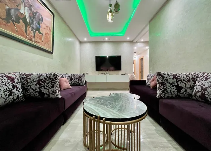 Bel Appartement A Marrakech En Residence Avec Piscine - Fibre & Netflix